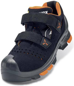 uvex 2 6500241 Veiligheidsandalen ESD S1P Schoenmaat (EU): 41 Zwart, Oranje 1 paar