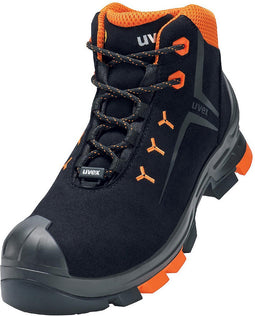uvex 2 6509244 Hoge veiligheidsschoenen ESD S3 Schoenmaat (EU): 44 Zwart, Oranje 1 paar