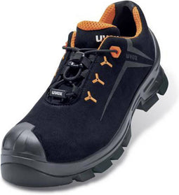 uvex 2 MACSOLE® 6528243 Veiligheidsschoenen ESD S3 Schoenmaat (EU): 43 Zwart, Oranje 1 paar