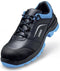 uvex 2 xenova® 9555243 Veiligheidsschoenen ESD S3 Schoenmaat (EU): 43 Zwart, Blauw 1 paar