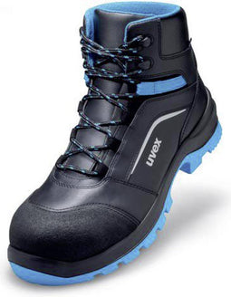uvex 2 xenova® 9556244 Hoge veiligheidsschoenen ESD S3 Schoenmaat (EU): 44 Zwart, Blauw 1 paar