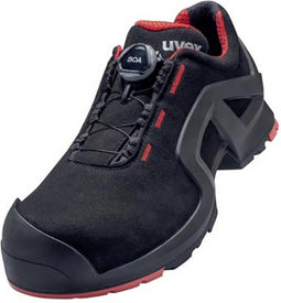 Uvex 6567 6567242 Lage veiligheidsschoenen S3 Schoenmaat (EU): 42 Zwart/rood 1 paar
