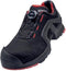 Uvex 6567 6567242 Lage veiligheidsschoenen S3 Schoenmaat (EU): 42 Zwart/rood 1 paar