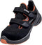 Uvex 6848 6848838 Safety work sandals S1 Size: 38 Black 1 pc(s)