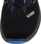 Uvex 6938 6938241 Lage veiligheidsschoenen S1P Zwart/blauw 1 paar