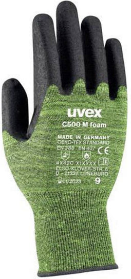 uvex C500 M foam 6049810 Snijbeschermingshandschoen Maat (handschoen): 10 EN 388 1 paar