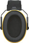Uvex K20 - Opvouwbare hoofdtelefoon met ruisonderdrukking 33dB zwart