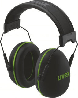 Uvex KX10 - Opvouwbare ruiswerende hoofdtelefoon 30dB mat zwart