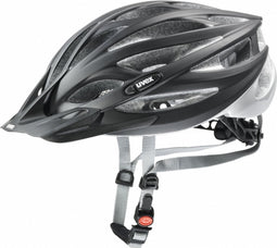 uvex Oversize Fietshelm Black Mat/Silver - Unisex - maat 61-65