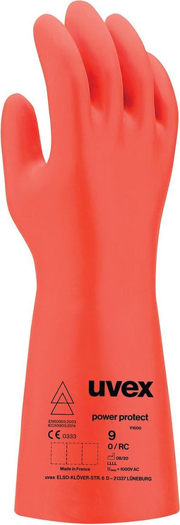 Uvex Power Protect V1000 isolerende handschoen XXL