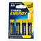 Varta Energy AA - Batterijen - Alkaline - 4-pack (4 stuks)