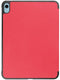 Just in Case 4827411 - Draaibare Tablethoes - 360 graden bescherming - Rood voor Apple iPad 10.9 (2022/2024)