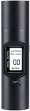 TechU™ Digitale Alcoholtest – Zwart – Auto Blaastest – Hygiënisch No-Touch – USB Oplaadkabel