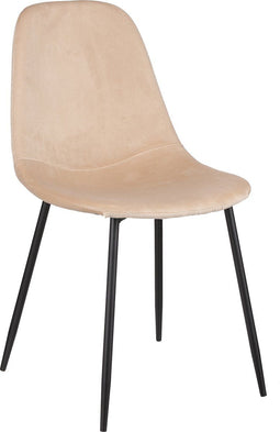 Mica Decorations Corby - Eetkamerstoel - Gerecycled polyester - Taupe