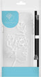 iMoshion Hoesje Geschikt voor iPhone 12 Pro / 12 Hoesje Met Koord - iMoshion Design Hoesje met Koord - Wit / Transparant / Woman Flower