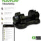 Tunturi Verstelbare Dumbel - Selector dumbbell - Halter - Verstelbaar van 2,5kg tot 12,5kg - Incl. gratis fitness app