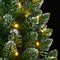 vidaXL - Kunstkerstboom - smal - met - 150 - LED's - 120 - cm