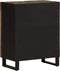 vidaXL - Dressoir - 60x34x75 - cm - massief - acaciahout