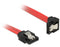 Gembird CC-SATAM-DATA90 - SATA datakabel - 90° haakse connector - Rood Zwart