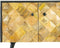Liviza Dressoir Crista - Mangohout - Rechthoek Zwart - 60 cm , 160 cm , 45 cm