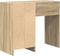 vidaXL - Bureau - Sonoma - Eik - 90x37,5x75 - cm - Gelaagd - Hout