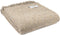Plaid Almond Diagonaal Gestreept Weefpatroon - 50% Recycled wol - 150x183cm - Tweedmill UK