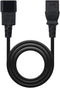 Nanocable 10.22.0202 - Geaarde plug (C14) naar geaarde plug (C13) - 150cm - Zwart