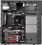 Silverstone PS13 - Mini-Toren Behuizing - Staal - 1x 120 mm Ventilator - 182x400x426 mm