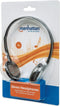 Manhattan - Stereo Hoofdtelefoon - Bedraad 3,5mm jack - Zwart