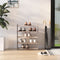 vidaXL - Schoenenrek - 90x24x81 - cm - bewerkt - hout - bruin