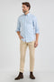 McGregor Mm999 6001 02 2001 - Overhemd Stretch Oxford - Regular fit - Lichtblauw - Maat XXL
