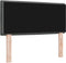 vidaXL - Hoofdbord - met - Lijnenontwerp - - - Donkergrijs - - - 80 - cm - - - Stof