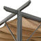 vidaXL-Pergola-met-uittrekbaar-dak-180-g/m²-3x3-m-staal-taupe