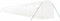 vidaXL - Tuinkas - met - stalen - frame - 48 - m² - 24x2x2 - m - wit