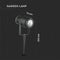 V-TAC VT-857-B-N - Buitenverlichting - Tuinspikes - IP65 Waterdicht - 12W - 880 Lumen - 3000K - Zwart