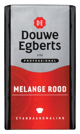 Douwe Egberts - Koffie snelfiltermaling Melange Rood 250gr | 24 stuks
