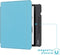 imoshion Ereader Cover / Hoesje Geschikt voor Kobo Libra H2O - imoshion Slim Hardcase Sleepcover Bookcase met stand - Lichtblauw