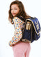 Caramel & Cie Boekentas/Schooltas Vlinder - Blauw