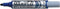 Whiteboardmarker pentel mwl5m 3mm blauw | 12 stuks