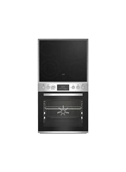 BEKO BBUM12320XMPE - Inbouwoven - Glaskeramische kookplaat - RVS