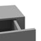 vidaXL - Wandschap - met lade 40x23,5x10 cm MDF grijs