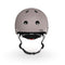 Scoot and Ride Brown Lines Maat XXS-S Kinderhelm SR-96563