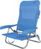 Crespo AL/221 - Strandstoel - Verstelbaar in 7 standen - Blauw