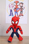 Disney - Spiderman - Spidey met Glow in the Dark Eyes - 25cm - Alle leeftijden - Knuffel