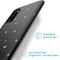 iMoshion Hoesje Geschikt voor Samsung Galaxy A41 Hoesje Siliconen - iMoshion Design hoesje - Zwart / Meerkleurig / Goud / Stars Gold