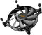 be quiet! Shadow Wings 2 - Ventilator 140mm - Geluidssterkte 14,7dB(A) - Zwart