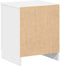 vidaXL - Nachtkastjes - 2 - st - met - 2 - lades - 40x36x50 - cm - wit