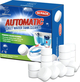 Somstyle Toiletblokjes Inbouwreservoir - 30 Stuks - Geschikt voor Geberit en Grohe - Wit (30 stuks)