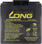 Kung Long WP30-12TNE F8 cyclusbestendige loodvlies-accu, 12 Volt, 30 Ah, M6 binnendraad
