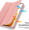 Dux Ducis - Samsung Galaxy Tab S8 - Domo Book Case met standfunctie - Roze